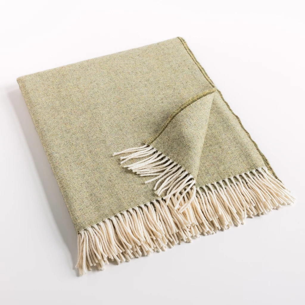 McNutt X Torquato Merino-Wolldecke Green