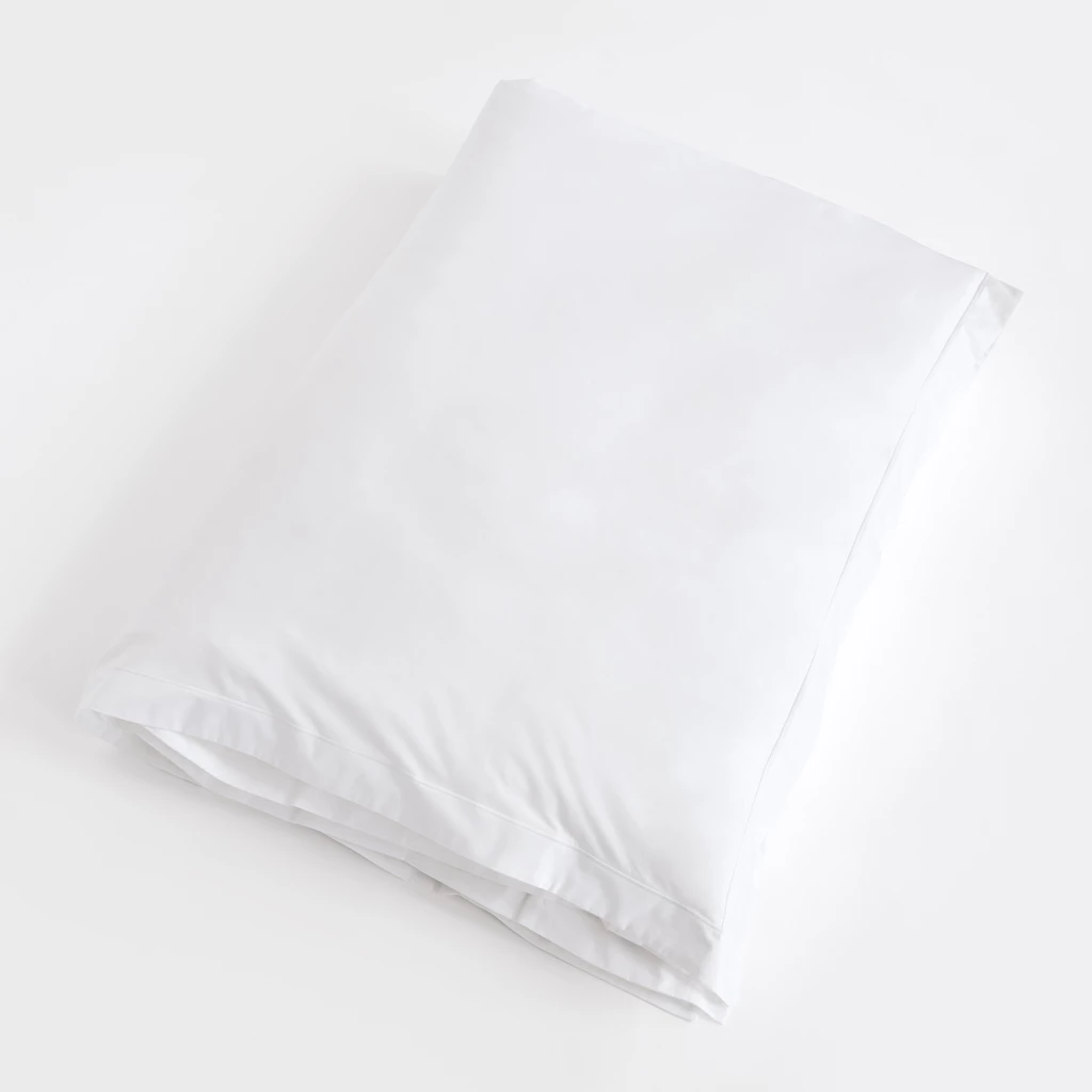 Bettbezug Perkal Weiß 200 x 200 cm