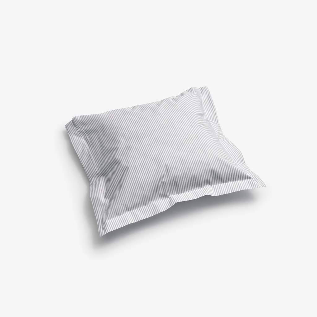 Kissenbezug Liselund Streifen Hellgrau 40 x 40 cm Kissenbezug Liselund Streifen Hellgrau 40 x 40 cm
