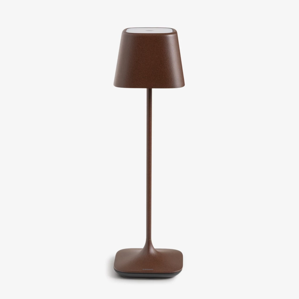 Tischlampe Quadrone Rost 36 cm