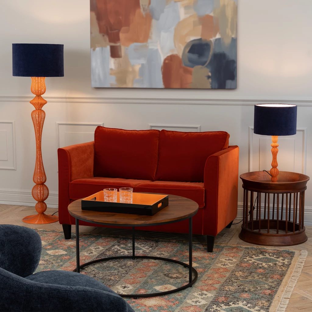 Samtsofa Auteuil