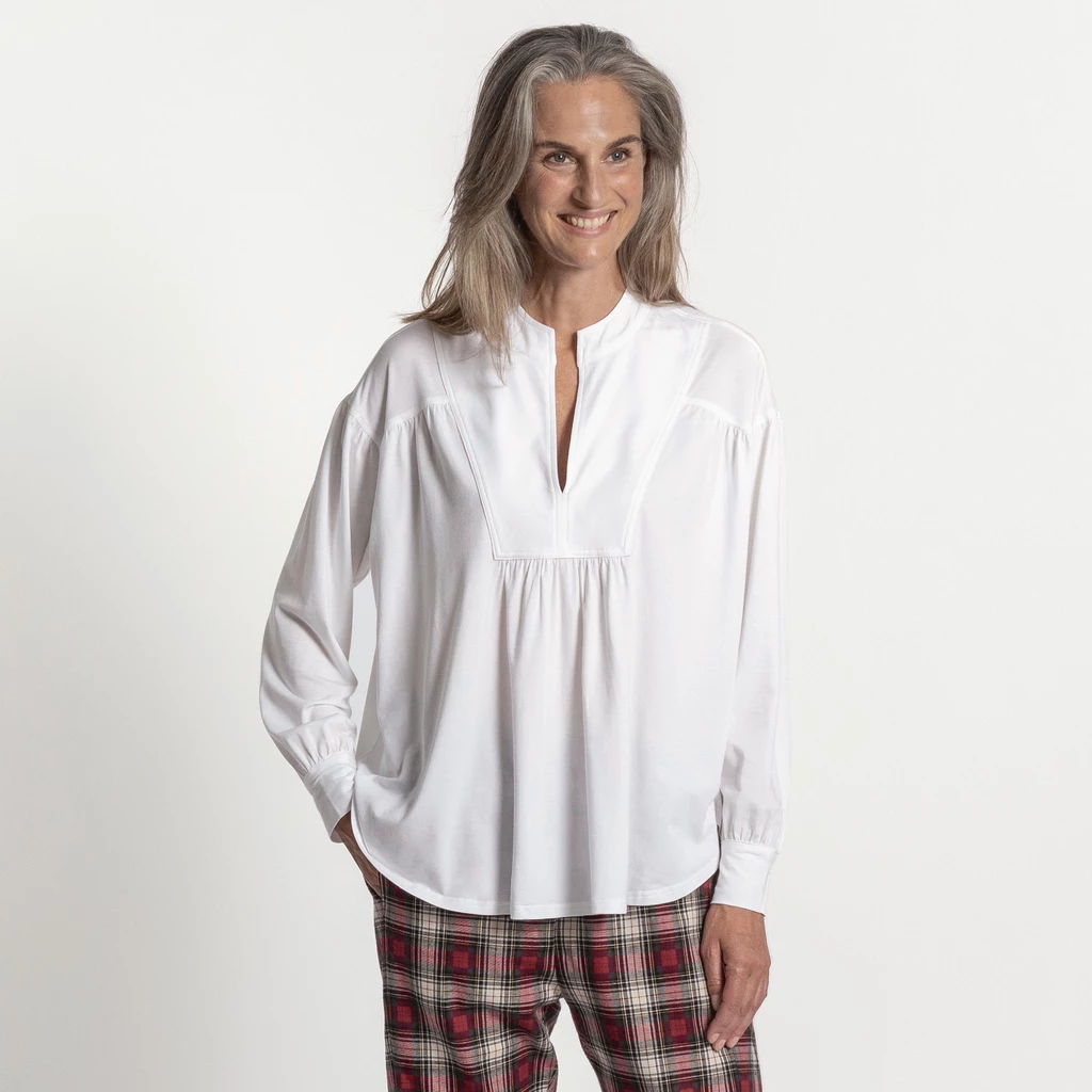 Sunday in Bed X Torquato Shirt Hailey Weiß L