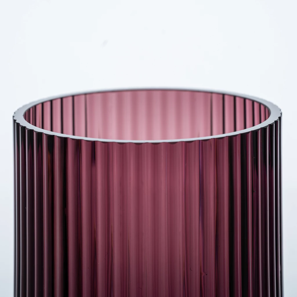 Vase Cannella 20 cm Weinrot