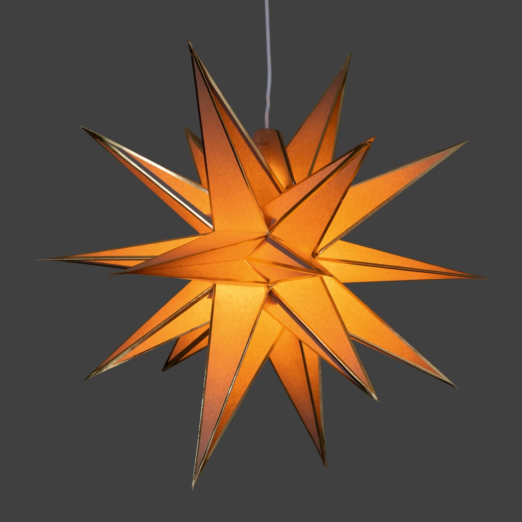 Weihnachtsstern Julstjärna 60 cm Taupe