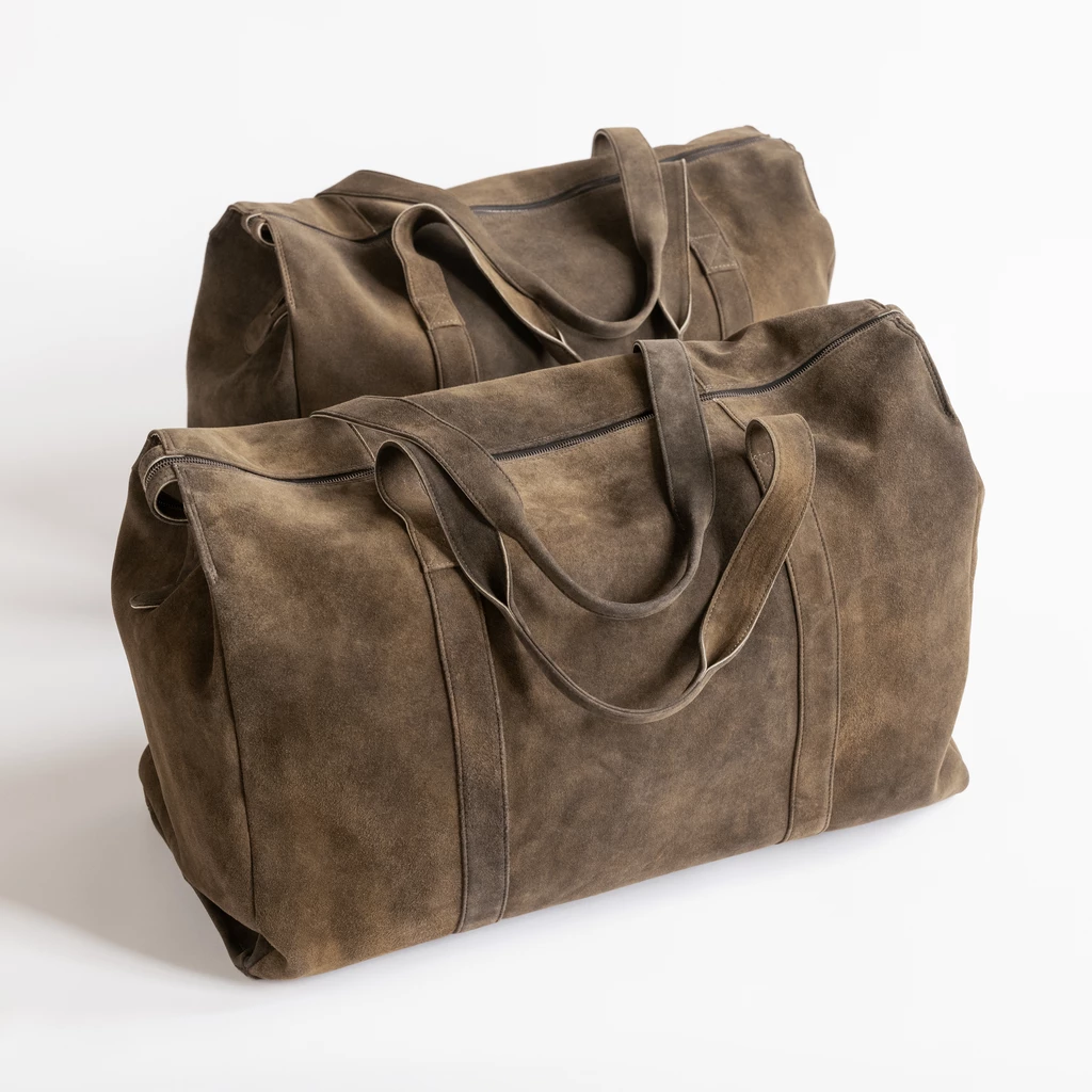 Thomas Riemer X Torquato Weekender aus Ziegenleder