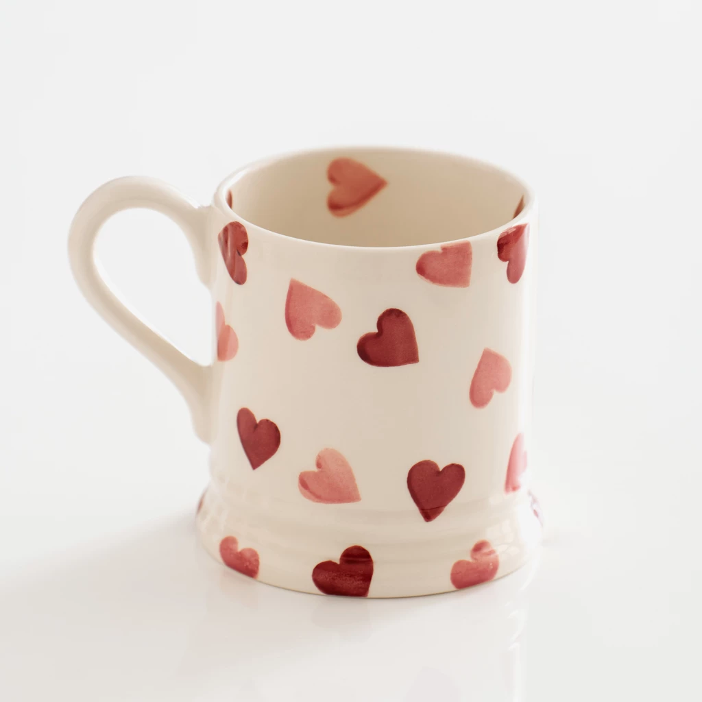 Emma Bridgewater Mugs Pink Hearts Mummy