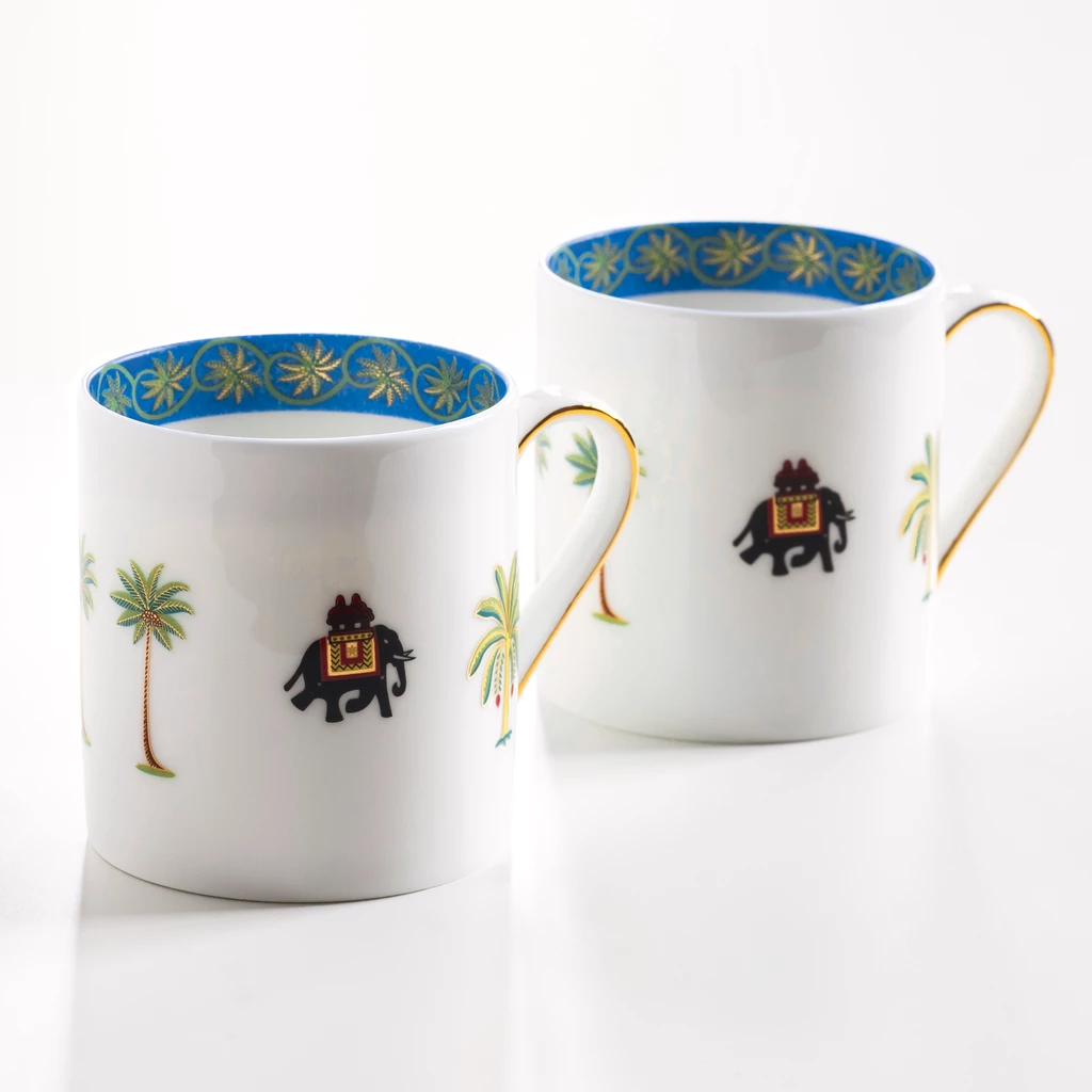 Good Earth Becher Periyar Palm 2er-Set