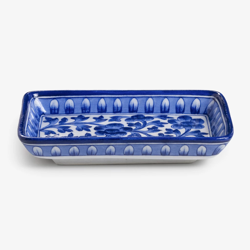 Kammschale Blue Pottery