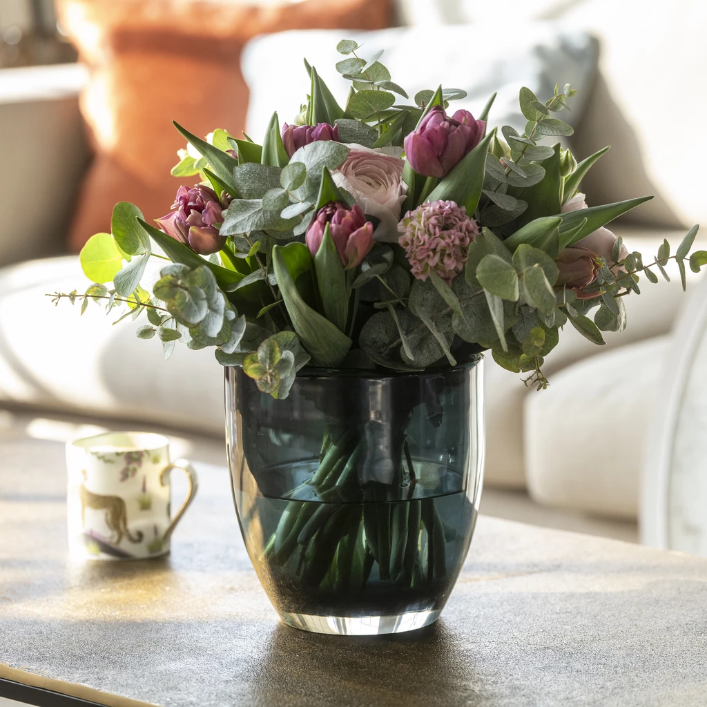 Vase Custodia Türkis