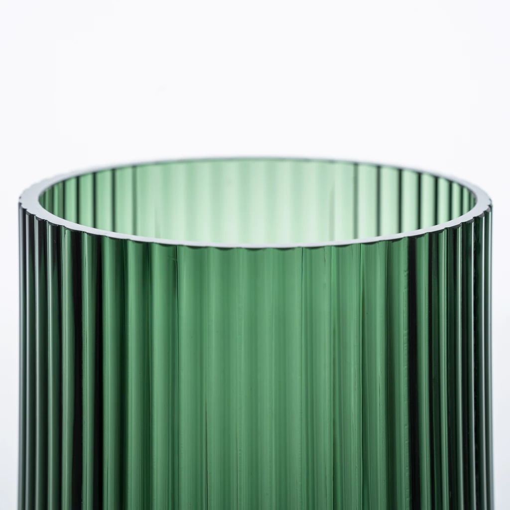 Vase Cannella 20 cm Flaschengrün