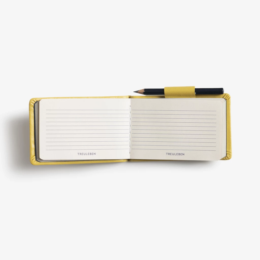 Treuleben Notizbuch Bonsai Edition Mustard
