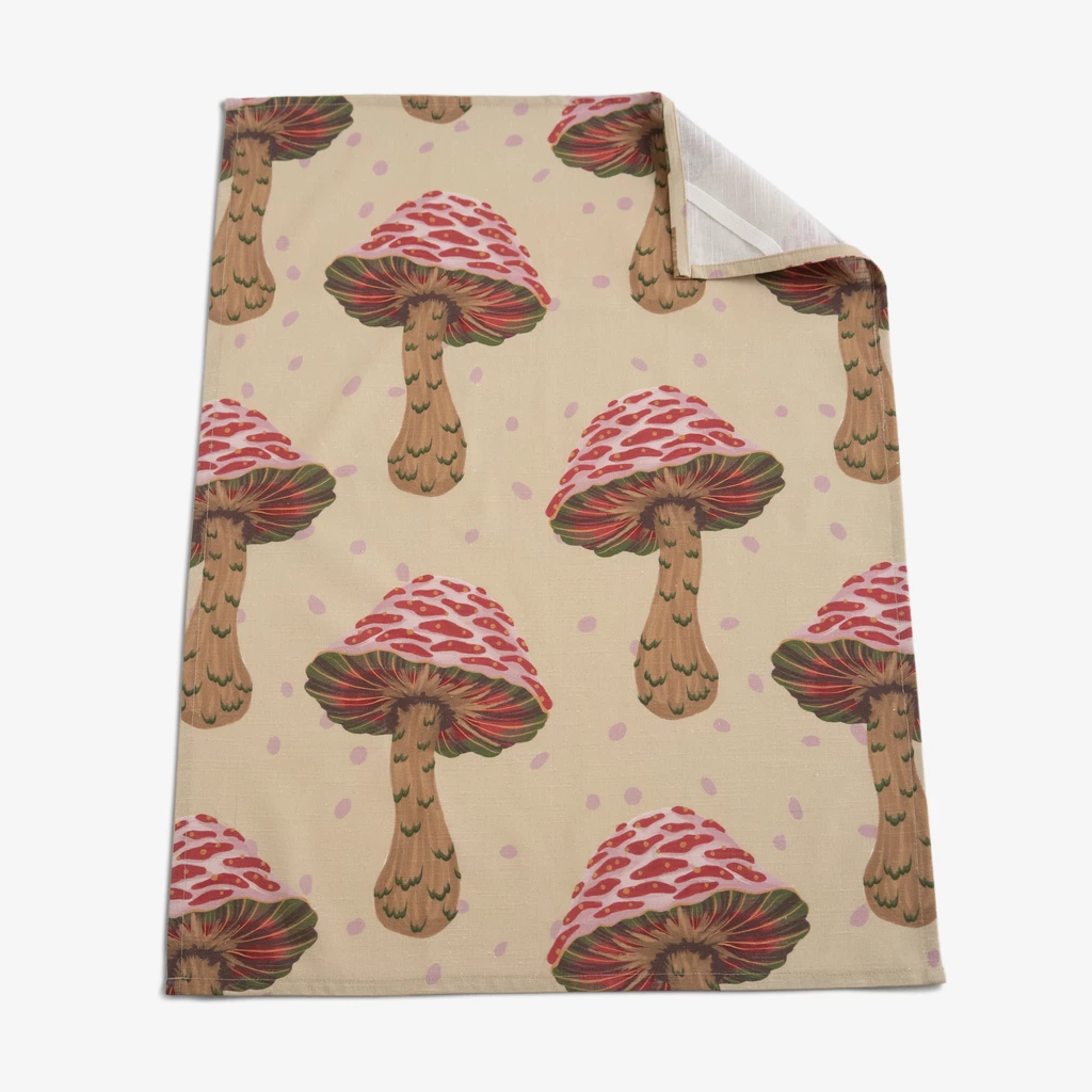 Geschirrtuch Surreal Mushroom