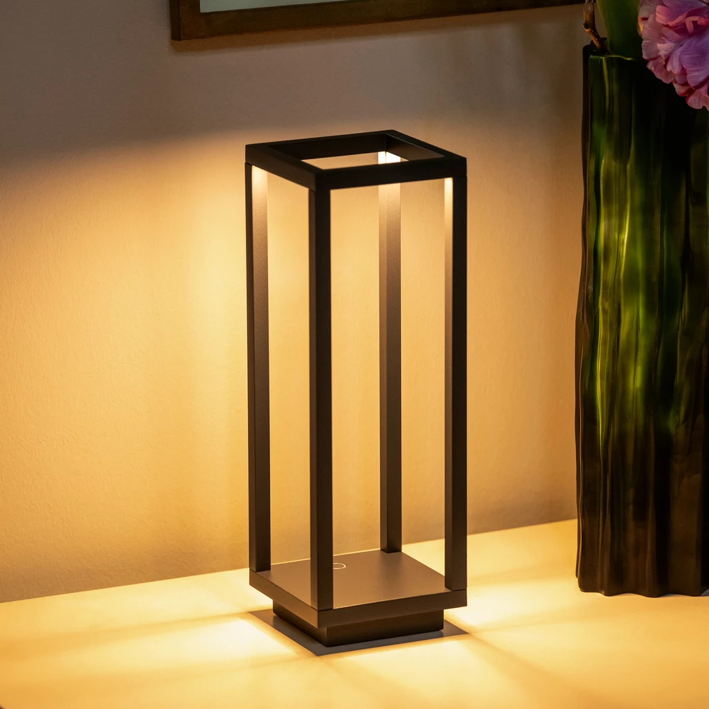 Tischlampe Home Dunkelgrau