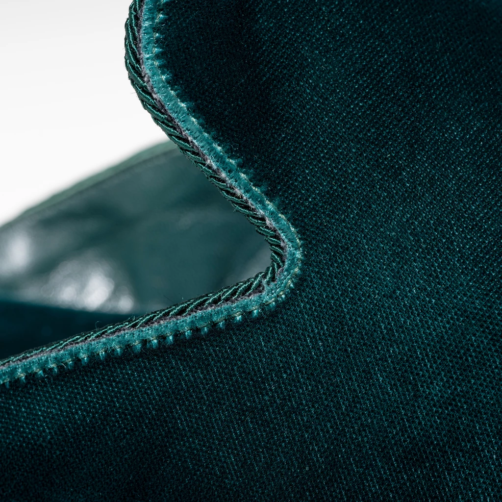 Hoomie Samtslipper Château Herren Green Gr. 43