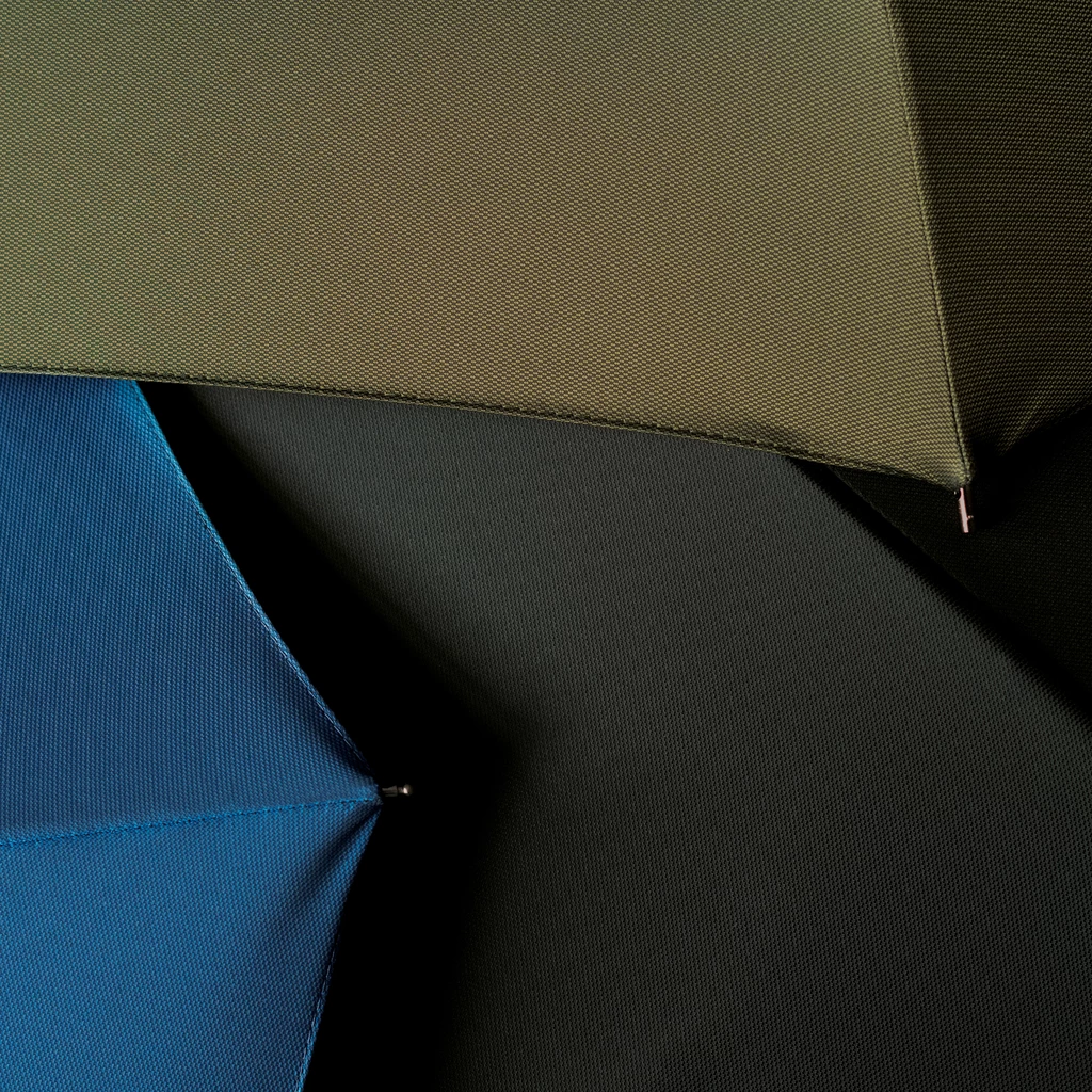 Doppler-Kastanienschirm Oxford Blau