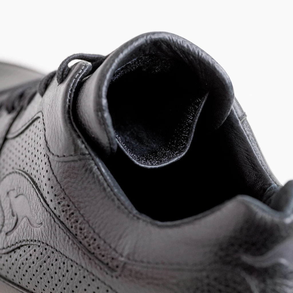 KangaROOS Leder-Sneaker Voltera Ultimate Black Gr. 42