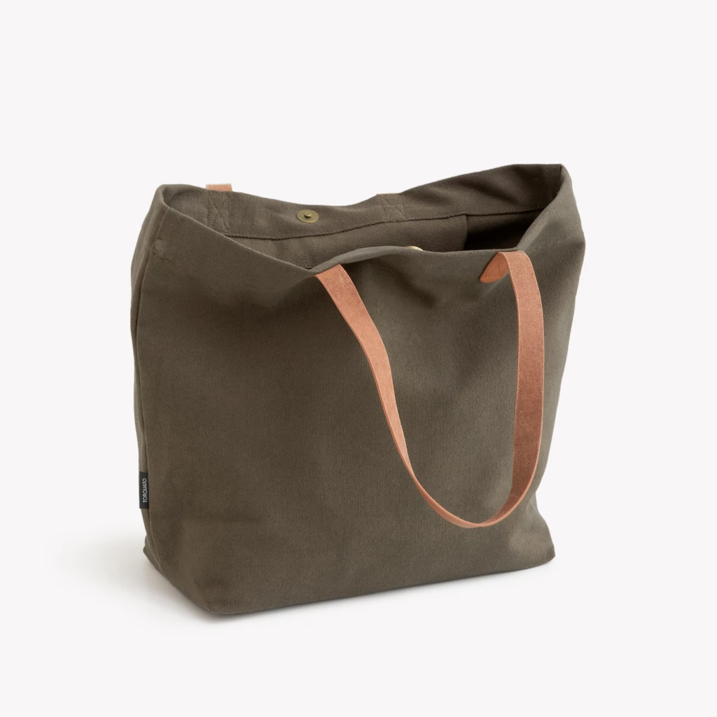 Tote Bag Carnac Oliv