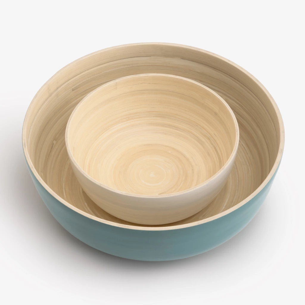 Bambusschüssel Babol 20 cm Weiß