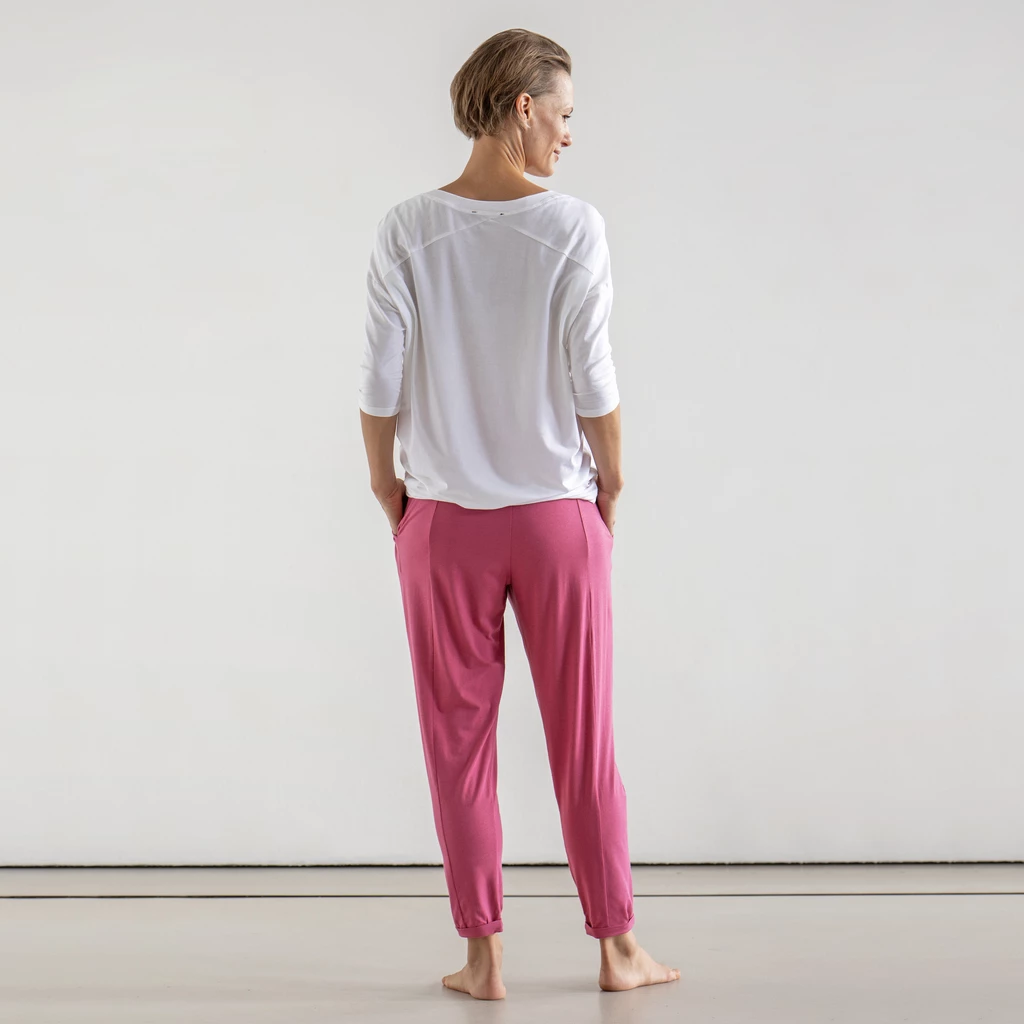 Sunday in Bed X Torquato Pyjamahose Mila lang Fuchsia L