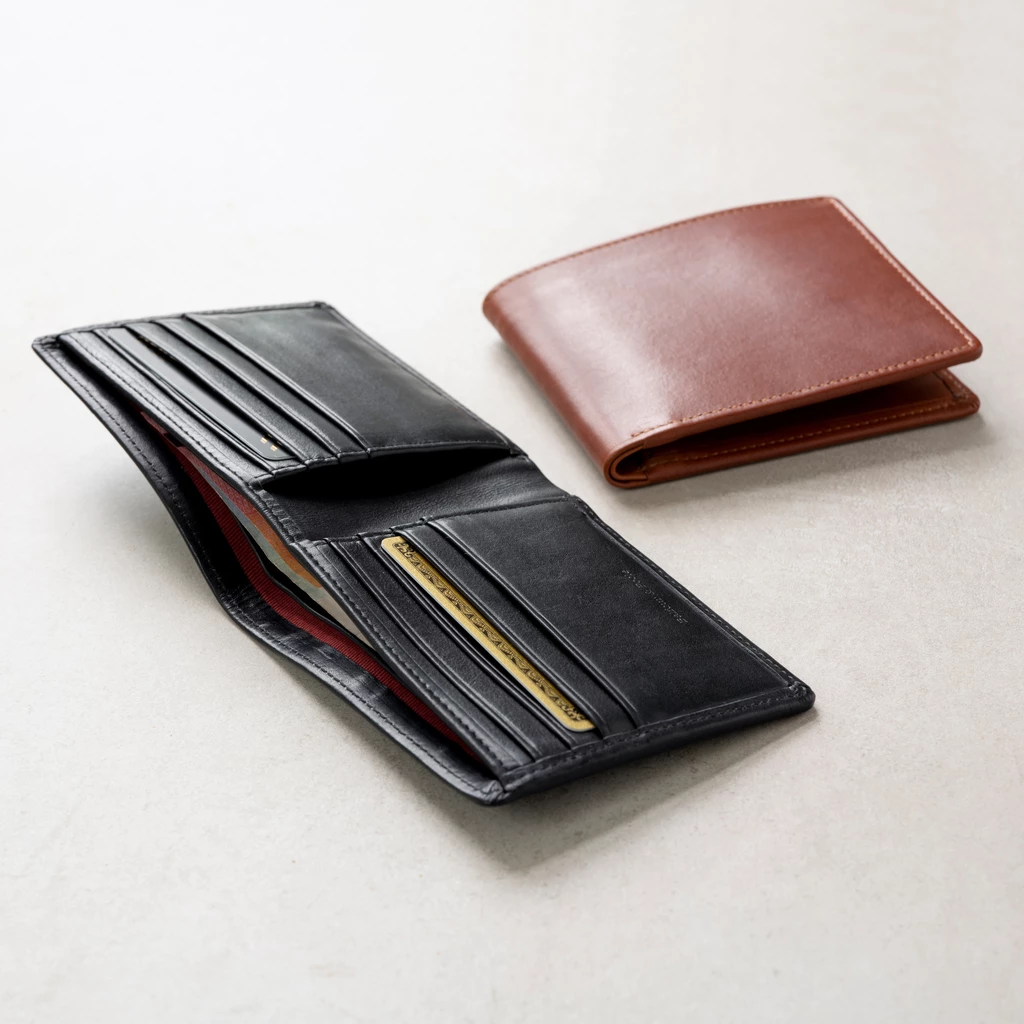 Balfour & Poole Portmonnaie mit Kartenfächern Schwarz