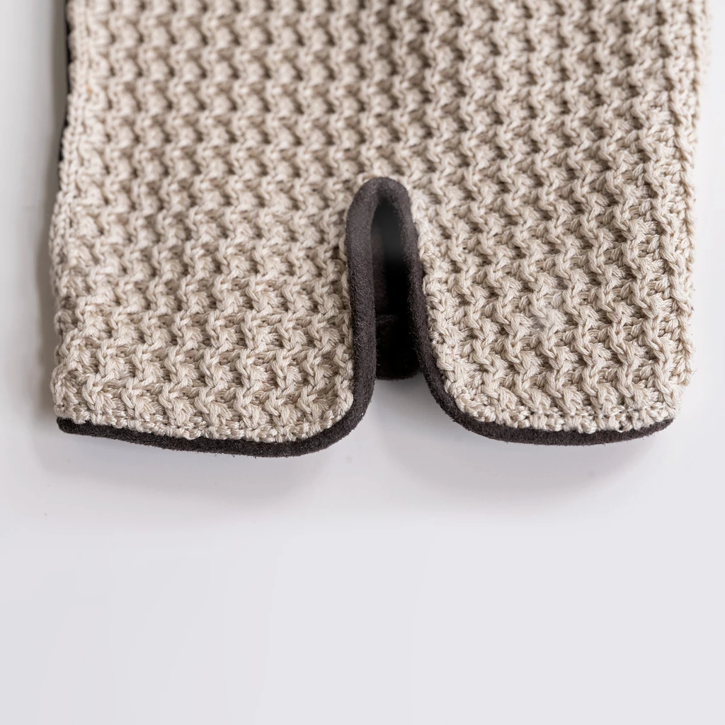 Sommerhandschuhe aus Rentierwildleder für Damen Gr. 6,5