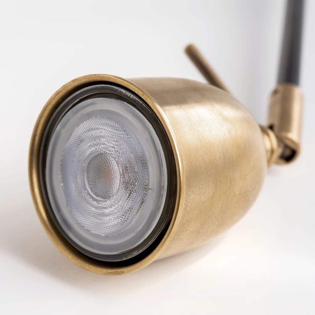 Casadisagne Tischlampe Zwolle Schwarz / Messing