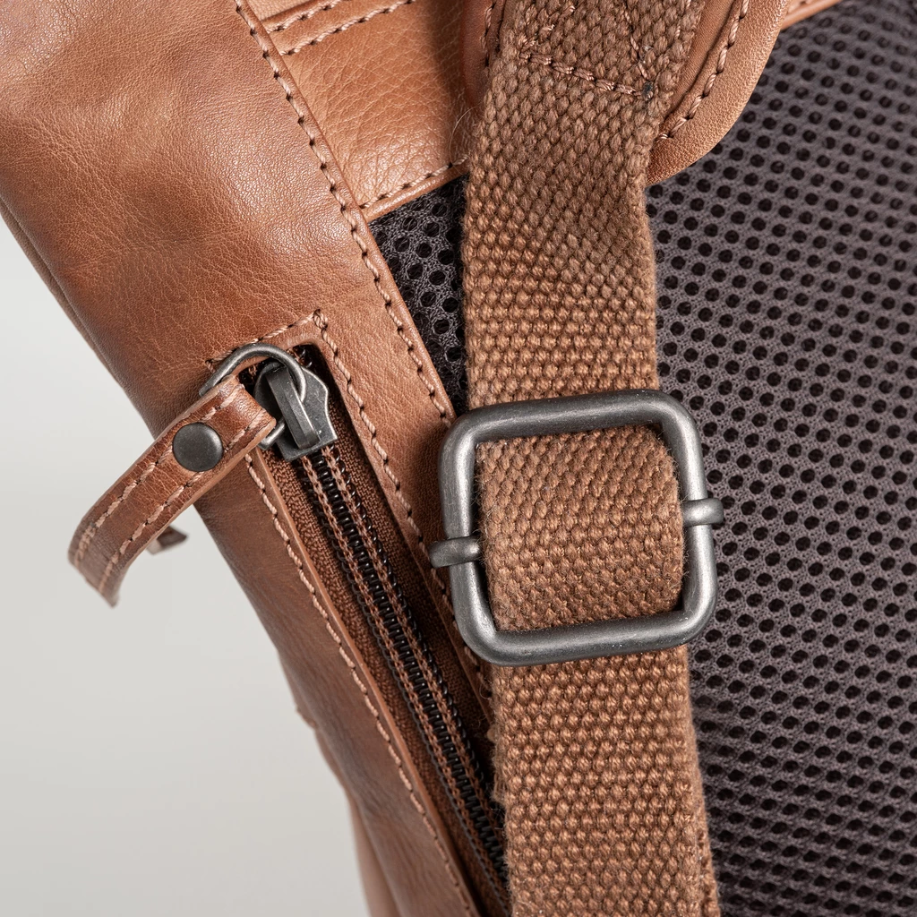 Leder City Rucksack