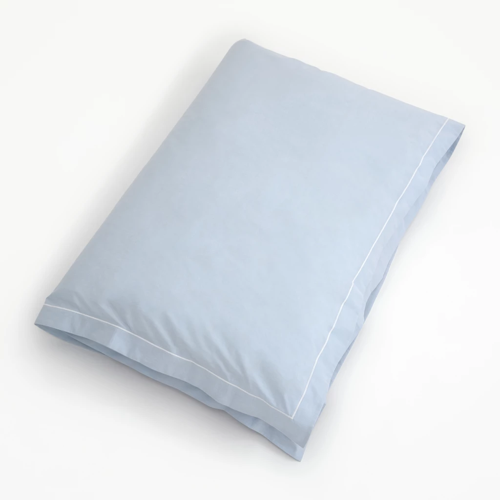 Bettbezug Perkal Blau 155 x 220 cm
