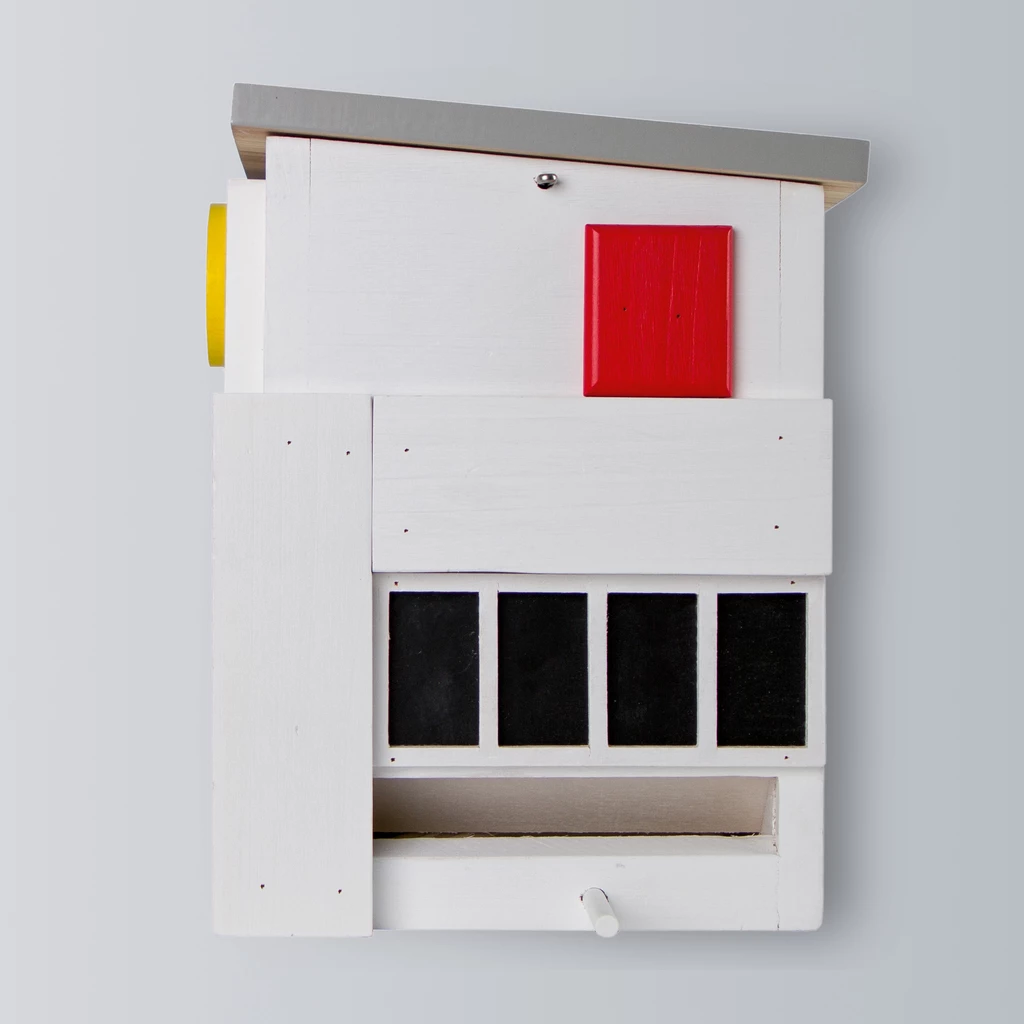 Vogelhaus Mondrian