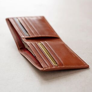 Portemonnaie mit Kartenfächern Chestnut
