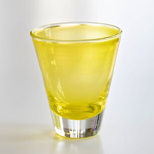 Eric Lindgren Trinkglas Gelb