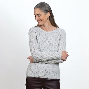 Aran-Pullover für Damen