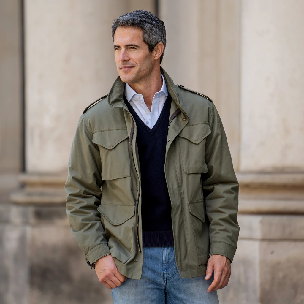 LImpermeabile Field Jacket Gr. 52