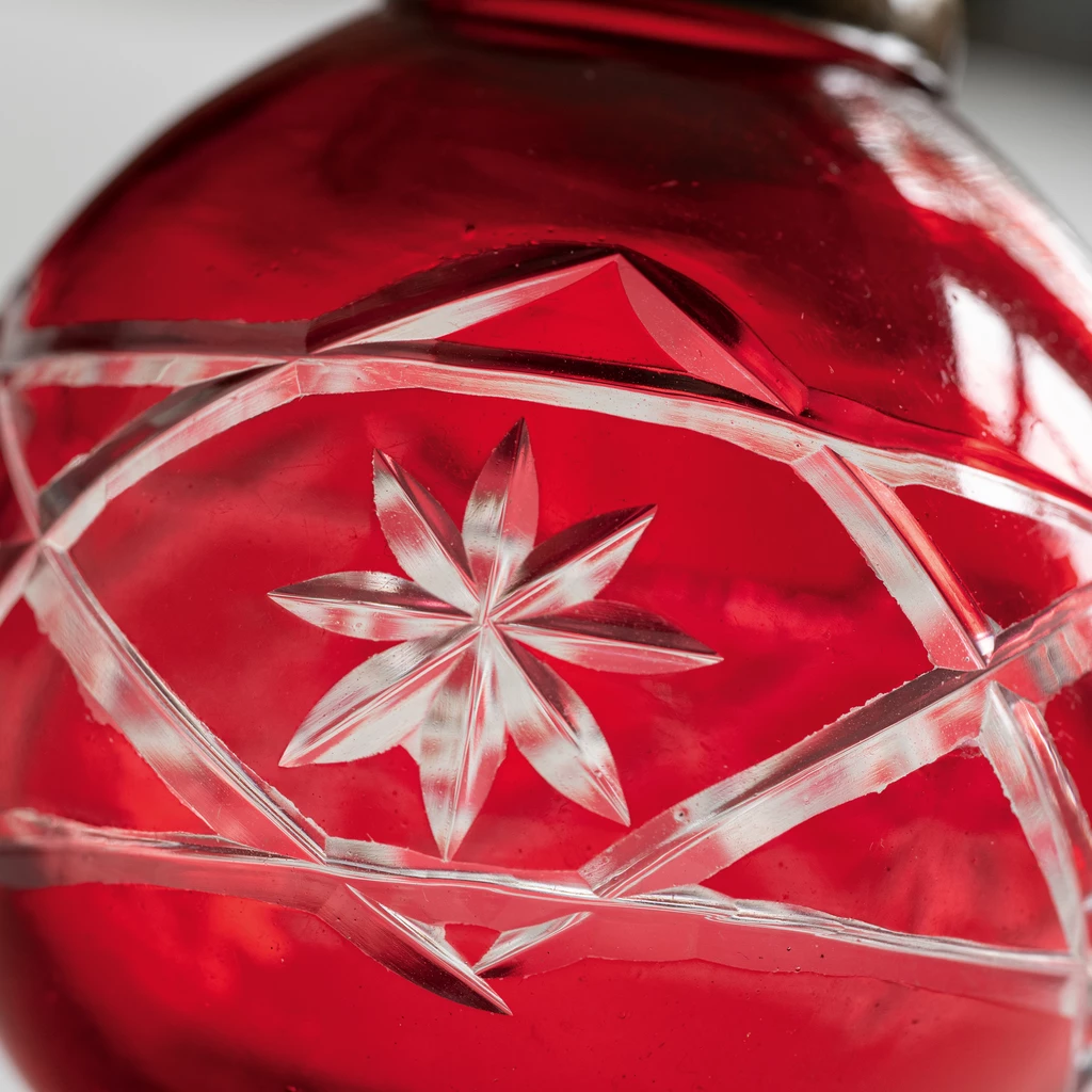 Christbaumkugeln Andalus Rot 6er-Set