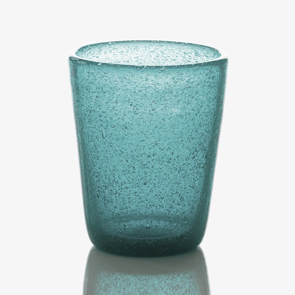 Trinkgläser Bollicini Türkis 2er-Set