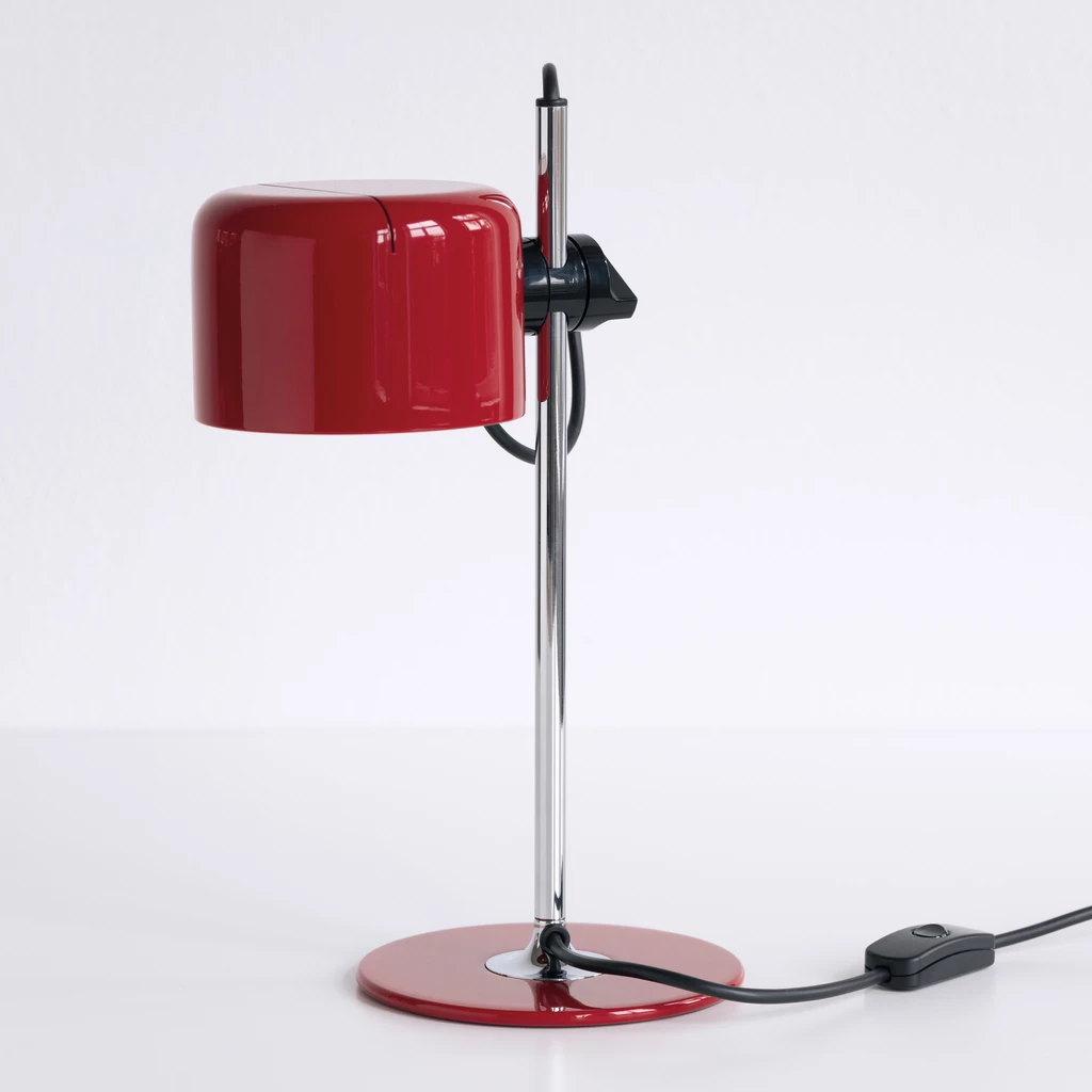 Tischlampe Oluce Mini Coupé Schwarz