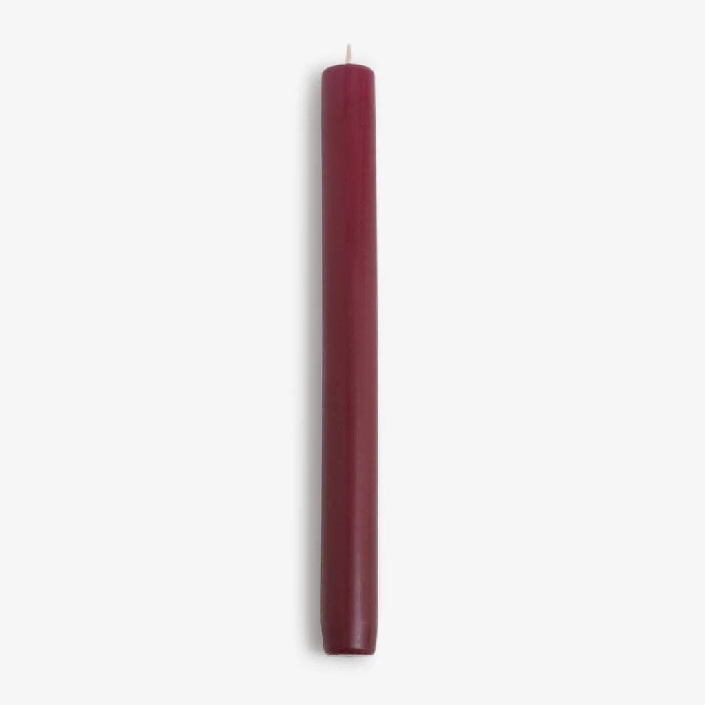 Stabkerzen Lys 24 cm Ø 2,2 cm Weinrot 4er-Set