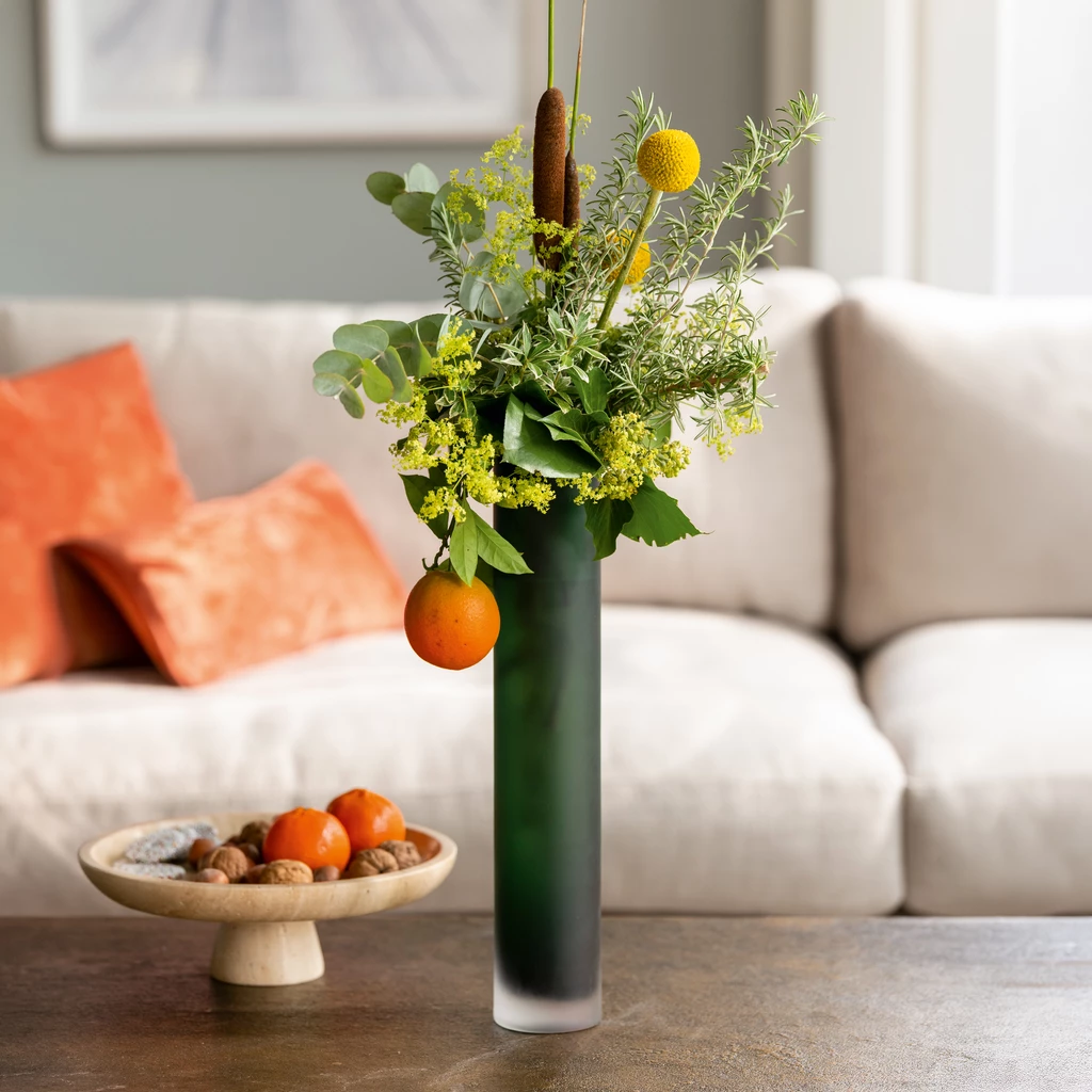 Vase Topas Grün