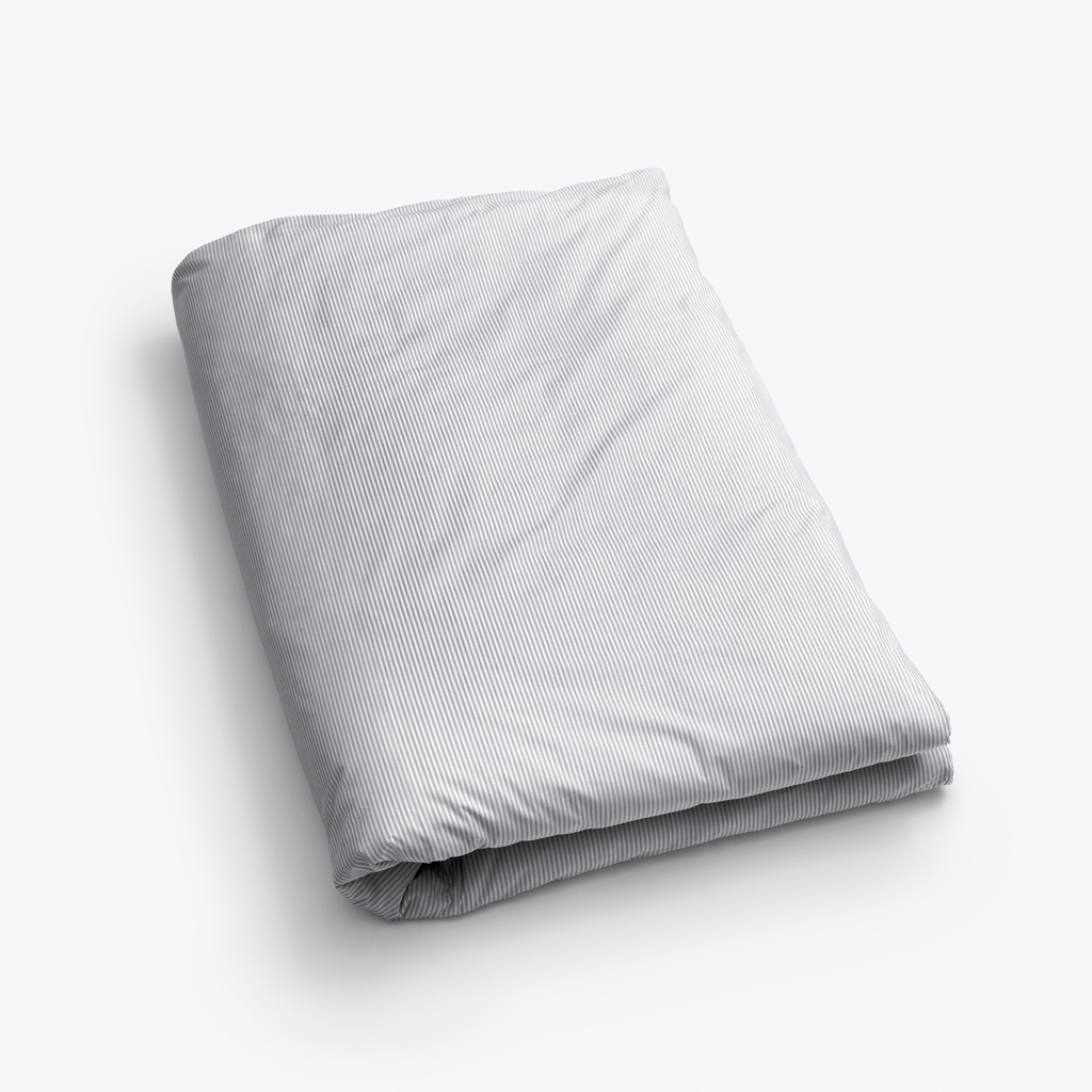 Bettbezug Liselund Streifen Hellgrau 135 x 200 cm Bettbezug Liselund Streifen Hellgrau 135 x 200 cm