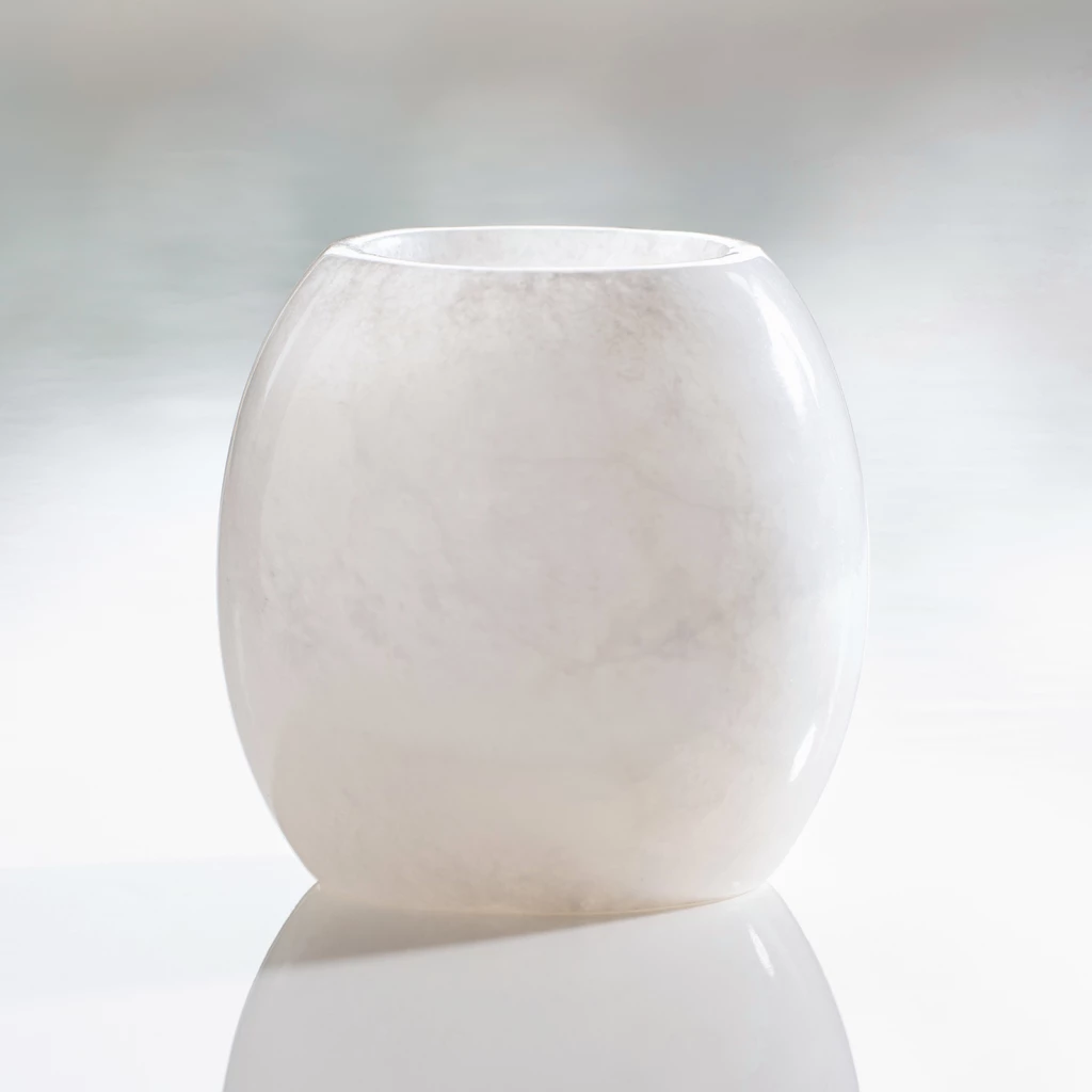 Windlicht Alabaster