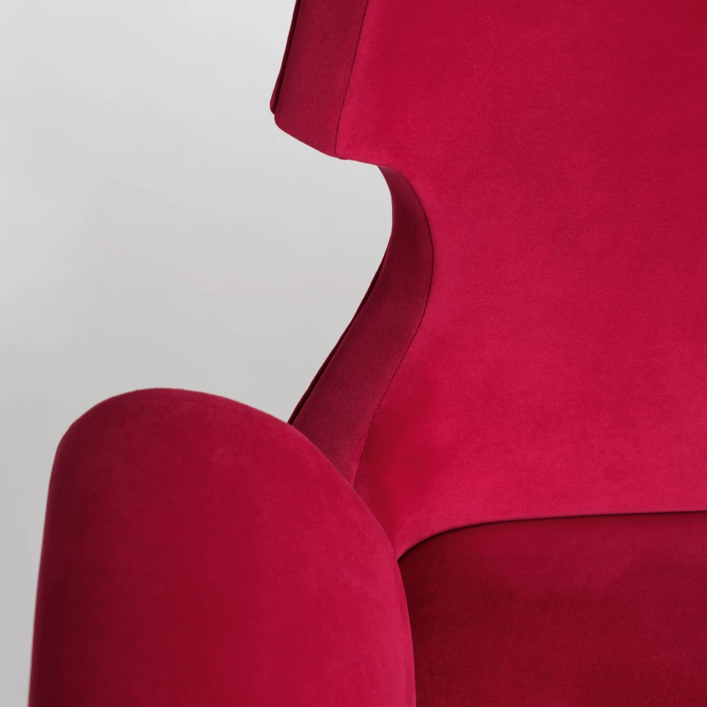 Zweisitzer Kanapee Ruby Velvet