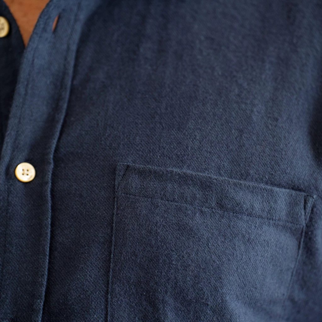 Portuguese Flanellhemd Navy Gr. S