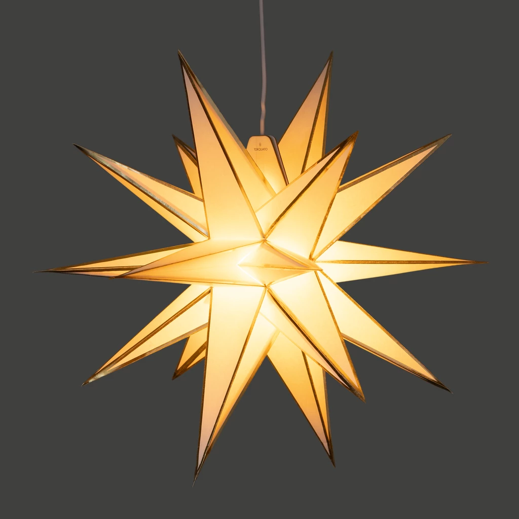 Weihnachtsstern Julstjärna 60 cm Creme