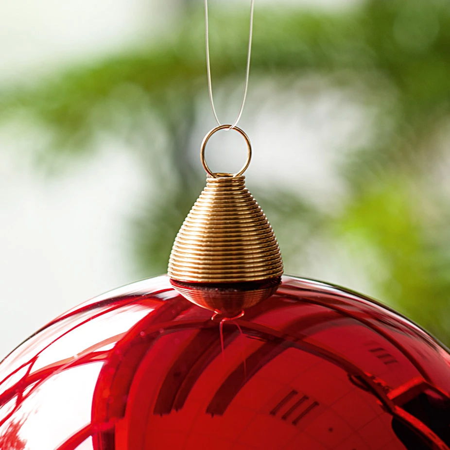 12 Lauschaer Weihnachtskugeln 6 cm