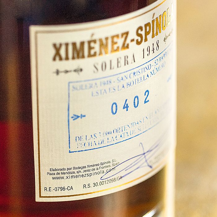 Ximénez-Spinola Brandy Criadera 3.000 botellas D.O.
