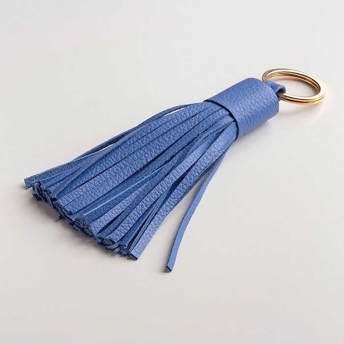 Schlüsselanhänger mit Tassel Blau