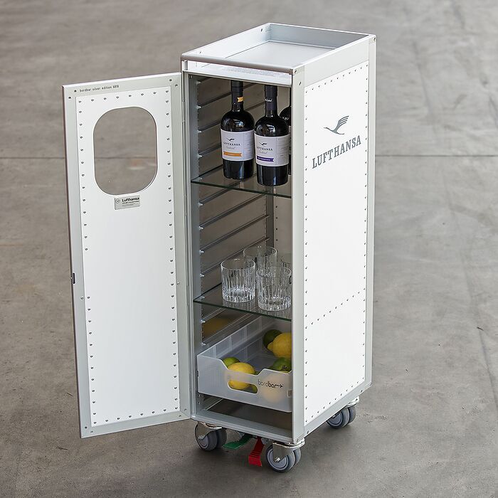 Lufthansa Cocktail Trolley