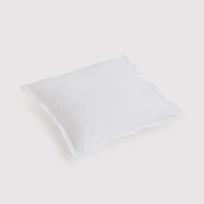Torquato Kissenbezug Leinen 40 x 40 cm Weiß
