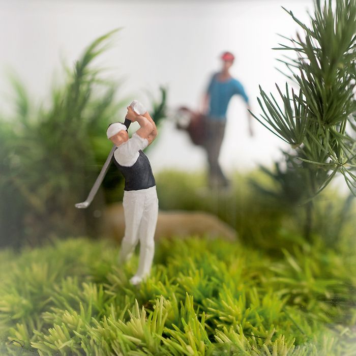 Mini-Dioramen: Golf
