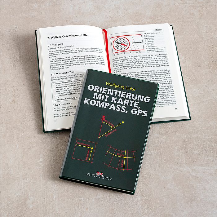 Buch: Orientierung mit Karte, Kompass, GPS